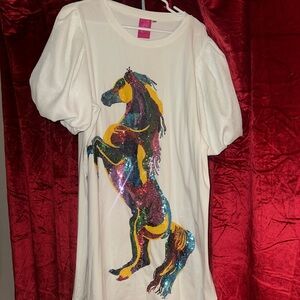 Queen of Sparkles Horse Dress!